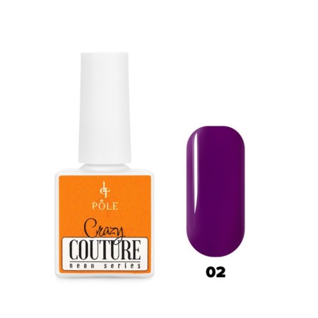 Pole neon Crazy Couture, No. 02 neon purple, 8 ml