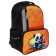 School backpack, 37 x 26 x 13 cm, ergonomic back, calligrata orth "Panda"
