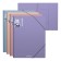 A4 elastic band A4, 600 μm, Erichkrause "Matt Manga", embossing "Sand", mix