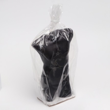 Figure candle "Male", 6x17 cm, black, 6 hours-4