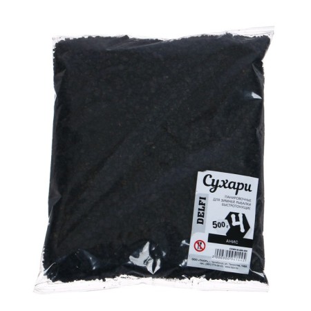 Cracker crane, for winter fishing, speedy, black, anise, 500 g