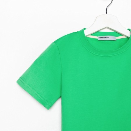 Kit for children (T-shirt, shorts) KAFTAN "BASIC Line" size 36 (134-140), green color-9