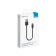 DEPPA cable (72103) Micro USB, black, 1.2 m
