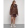 Winter jacket, size 50, brown color