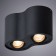 FALCON lamp, 2x50W GU10, black color