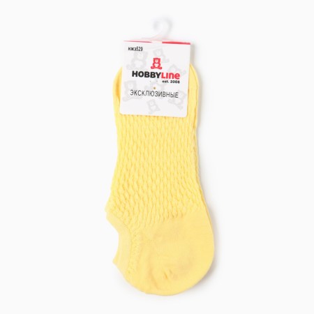 Women's socks, yellow color, size 36-40-2
