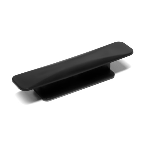 Furniture handle self -adhesive cappio, l = 108 mm, plastic, black color