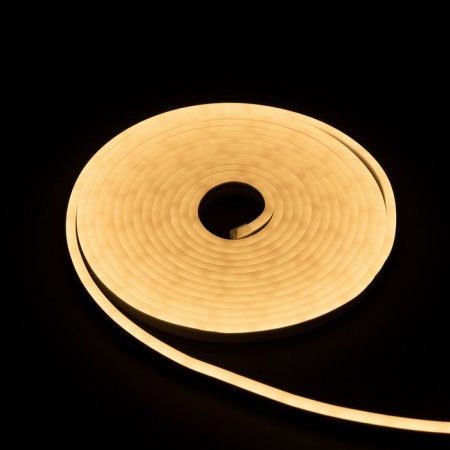 Flexible Neon Luazon Lighting 6 × 12 mm, IP65, 50 m, SMD2835, 120 LED/m, 12 V, glow warm white