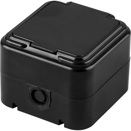 1-seater socket with grounding contact, with a lid, 250V, 16A, IP44, PST16-21-44 (Ra 16-21 1022741-1