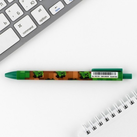 Automatic matte ballpoint “Pixels” ball, 0.7 mm-3