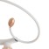 Anava chandelier 2HE27 40W white 48x25x25 cm Bayerlux