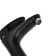 Zein Z3661 sink mixer, single-leaf, pour height 12 cm, ABS plastic, black