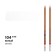 Artistic pencil (soft), ZHK "Master class", No. 104, white, price for 1 pc !! 152-104