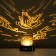 Kvakushki nightlight Led usb/from batteries black 10.8x10.8x1.5 cm Risalux