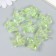 Busina Plastic for creativity "Crown" transparent green 1.5x2.9x2.5 cm