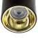 Rollfi Light 4000K 10W DIM220 IP54 Black gold 7.5x7.5x10cm