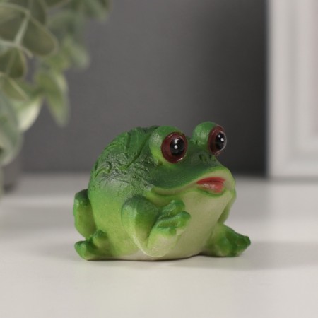 Souvenir Polystone "Frog with Big Eyes" MIX 5x4.5x4 cm-1