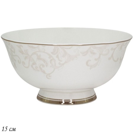 LENARDI SALATION "Gray silk", D = 15 cm