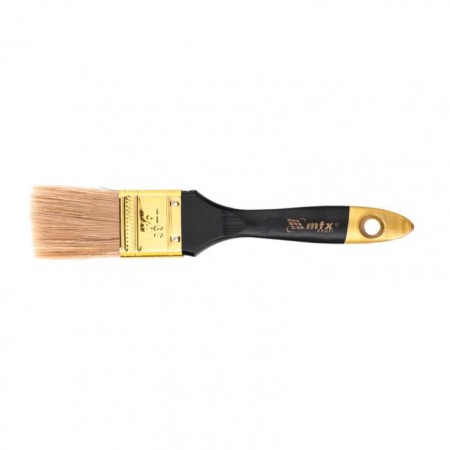Brush flat MTX 83151, "pro", natural bristles, wooden pen, 1.5 "