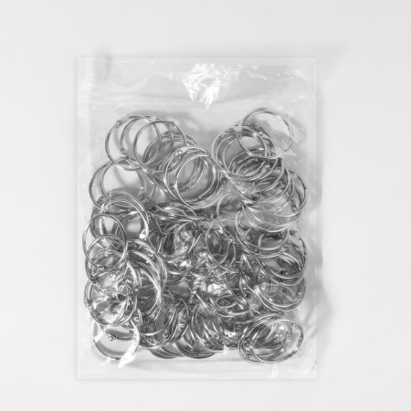 Ring for the cornice, connective, d = 28/33 mm, silver color-3
