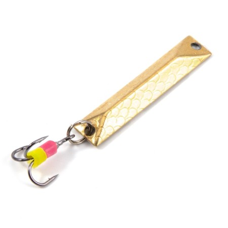 Vertical "Yaman" Shpala with a tee, size 30 mm, 3.1 g, Nickel color