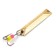 Vertical "Yaman" Shpala with a tee, size 30 mm, 3.1 g, Nickel color