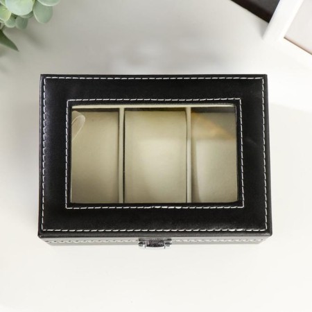 Casket for the clock "Black Night" matte 8x15.7x11 cm-2