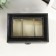 Casket for the clock "Black Night" matte 8x15.7x11 cm