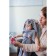 Children's nasal aspirator with 2 replaceable nozzles, in a container, pink color