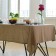 ECO Ethel tablecloth, col. Olive, 136x300 cm, 70% HL, 30% linen, 190 g/m2