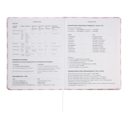 Universal diary for grade 1-11 Bear Collection, solid cover, artificial leather, silkography, lies, 80 g/m2-10