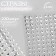 Rhound rhinestones, d = 4 mm, 220 pcs on the sheet on the sheet, the color is silver