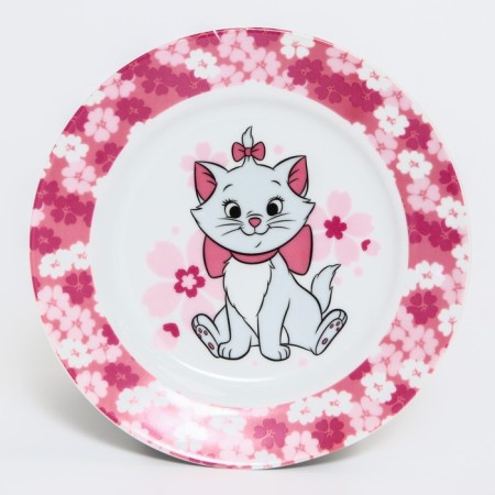 A set of ceramic dishes, 3 objects: plate Ø 16.5 cm, bowl Ø 14 cm, mug 200 ml, "cat Marie", cats aristocrats