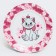A set of ceramic dishes, 3 objects: plate Ø 16.5 cm, bowl Ø 14 cm, mug 200 ml, "cat Marie", cats aristocrats