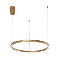 Suspended chandelier Arte Lamp Smooth A2223SP-1PB, LED, 42 W, 60x60x150 cm, 2100 lm, copper