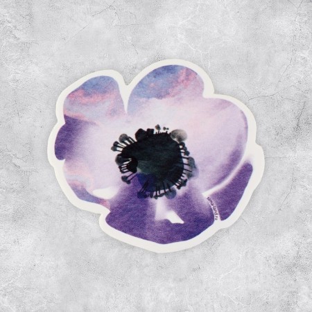 Set of stickers "Flowers", 5 x 5 cm-1