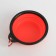 Silicone bowl “the thicker, the nicer”, 350 ml, red, 12.8 x 4.5 cm