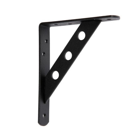 A reinforced bracket 150x125 Polymer black, 10 pcs-1