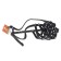 A muzzle leather mesh with jumper No. 4, rottweiler (length of 9 cm, muzzle 34 cm),