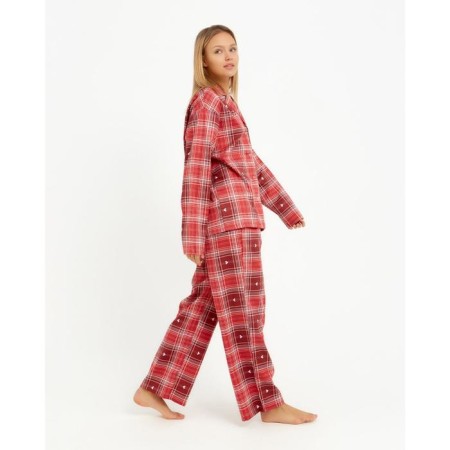 Пижама (рубашка, брюки) женская KAFTAN Red, р. 40-42-3