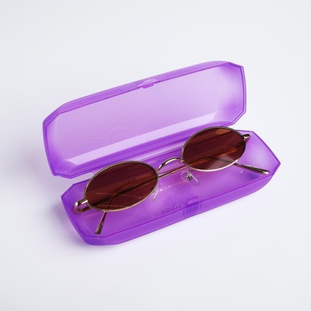 Case for glasses on fasteners, color mix-3