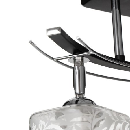Chandelier 2773/2 E27 40W Black-chromium 40x20x15 cm Bayerlux-4