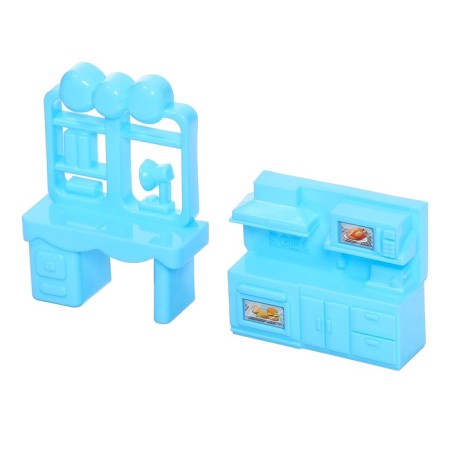 House for dolls "Winter Palace" with a doll, pets and accessories-25