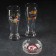 Set "jokes", 2 glasses for beer 300 ml, ashtray