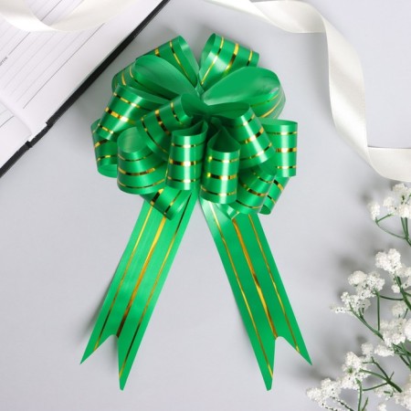 Bant-Shar No. 3 "Golden Strips", green color
