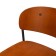 Semi -barbar stool TorFrid, 450 × 520 × 890 mm, nut color