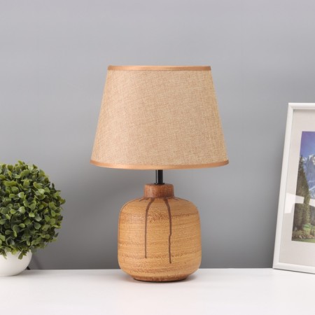 Table lamp "Coca" 1x40W E27 caramel 25x25x38, 5cm