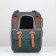 An animal carppet-carrier, 52 x 22 x 41 cm, green
