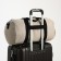 Road bag with lightning, external pocket, long belt, gray color