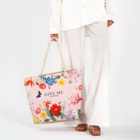 Bag Women's Beach Nazamok "Give Me Flower", 47*37*13.5 cm-7